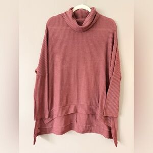 Women's Waffle Knit Sweater